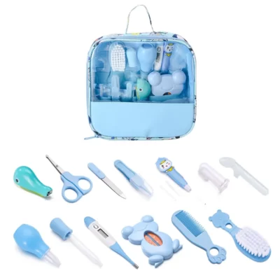 13-piece-baby-care-set-Darling-nail-clippers-toothbrush-care-tool-comb-brush-care-set-1